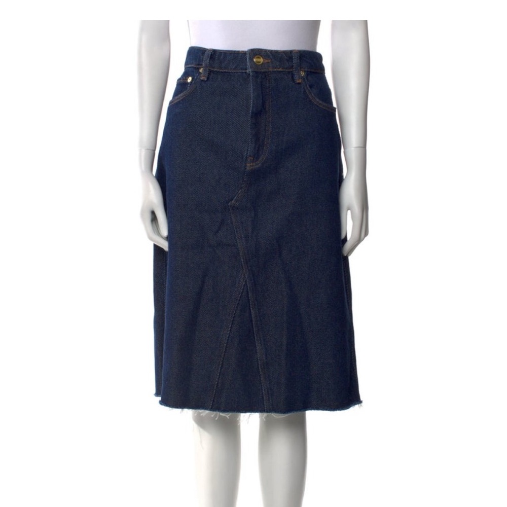 GANNI denim skirt